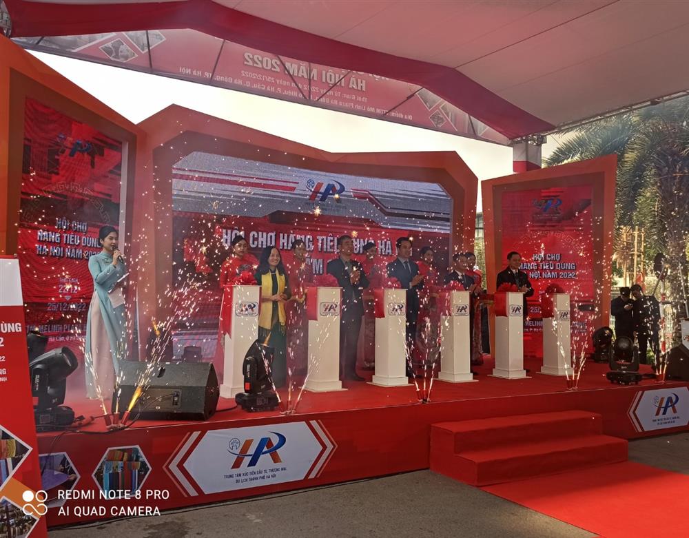 Khai mạc Hội chợ hàng tiêu dùng Hà Nội năm 2022